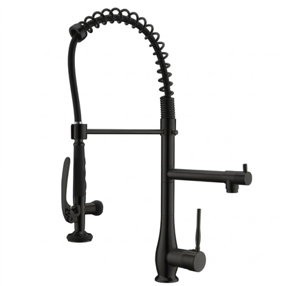 Rivet Commercial Pull-Down Kitchen Faucet
