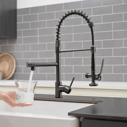 Orbit 360° Pull-Out Kitchen Faucet with Single Handle