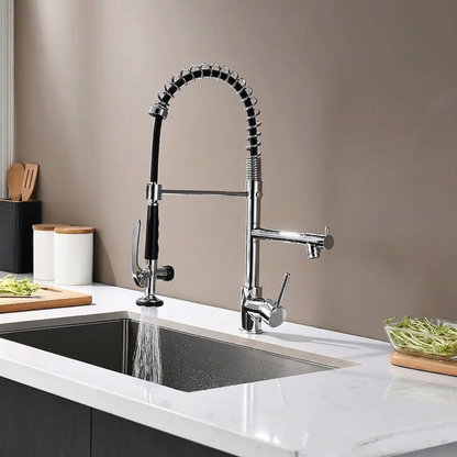 Orbit 360° Pull-Out Kitchen Faucet with Single Handle