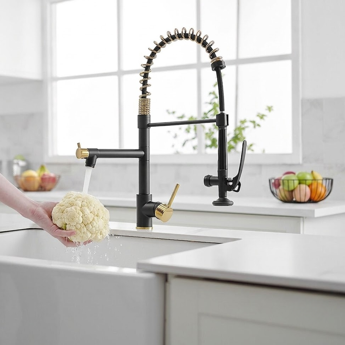 Orbit 360° Pull-Out Kitchen Faucet with Single Handle