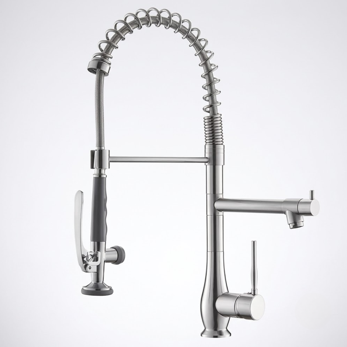 Rivet Commercial Pull-Down Kitchen Faucet