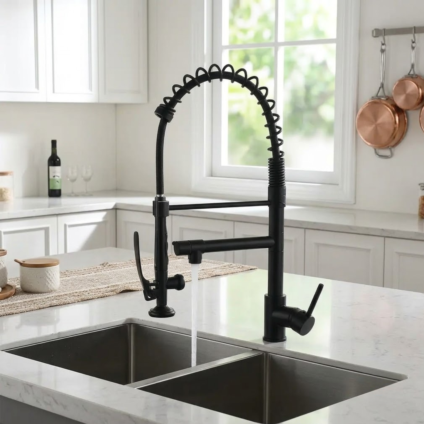 Orbit 360° Pull-Out Kitchen Faucet with Single Handle