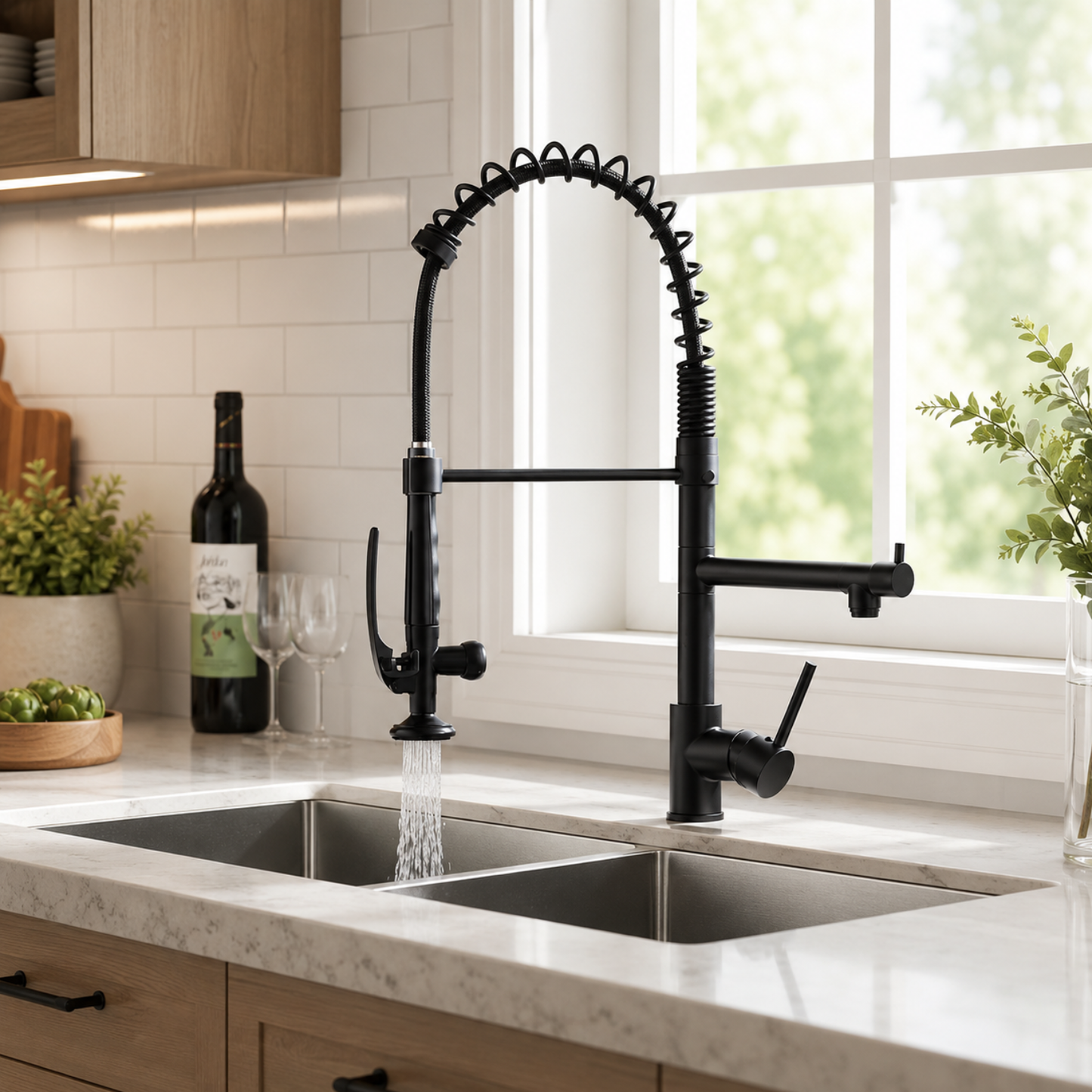 Orbit 360° Pull-Out Kitchen Faucet with Single Handle