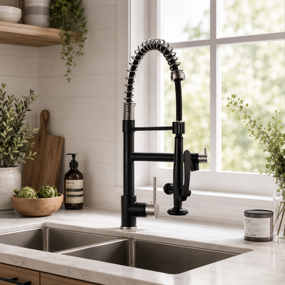 Orbit 360° Pull-Out Kitchen Faucet with Single Handle