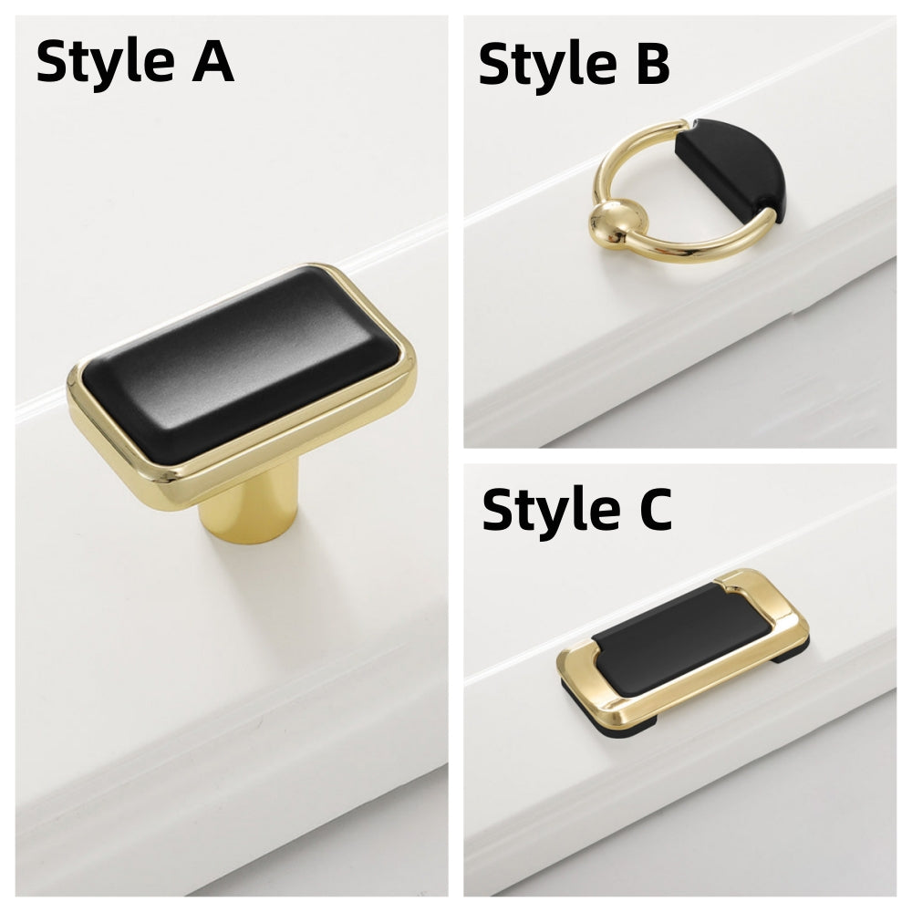 Framed Inset Cabinet Pulls and Knobs for Wardrobes