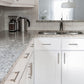 Brushed Nickel Round Bar Cabinet Pulls and Drawer Handles