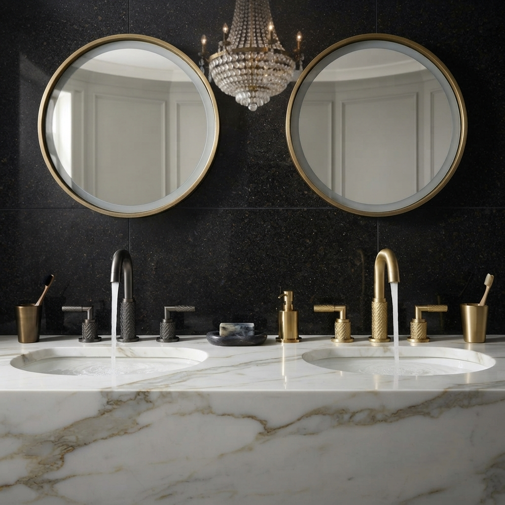 Pick the look that fits the vanity