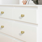 Textured Round Bar Cabinet Handles and Knobs