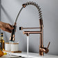 Virello Professional Pull-Down Kitchen Faucet with High Arc Spring Spout