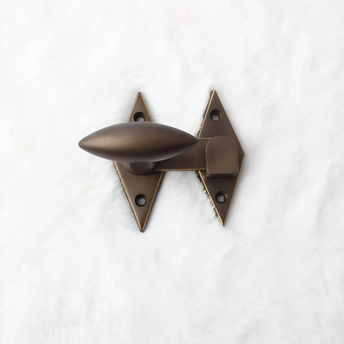 Radcliffe Decorative Turn Brass Cabinet Latch