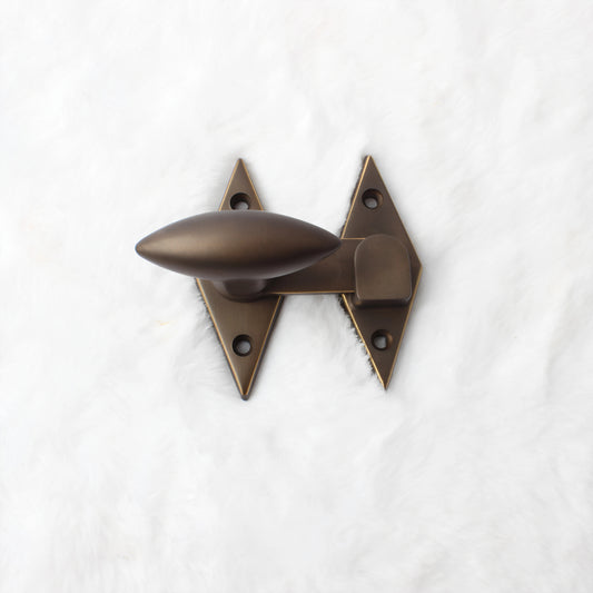 Radcliffe Decorative Turn Brass Cabinet Latch