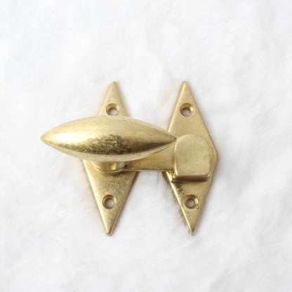 Radcliffe Decorative Turn Brass Cabinet Latch
