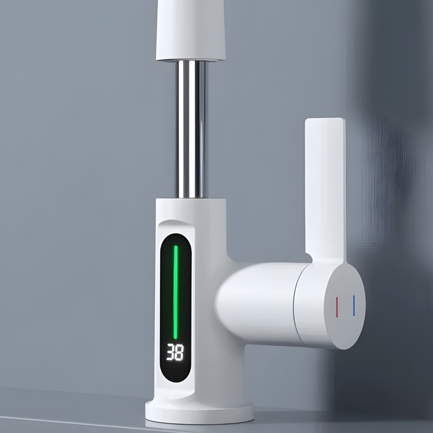 Rainfall, stream, and pulse spray options for everyday use