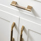 Knurled Solid Brass Cabinet Handles, Drawer Pulls, and Knobs
