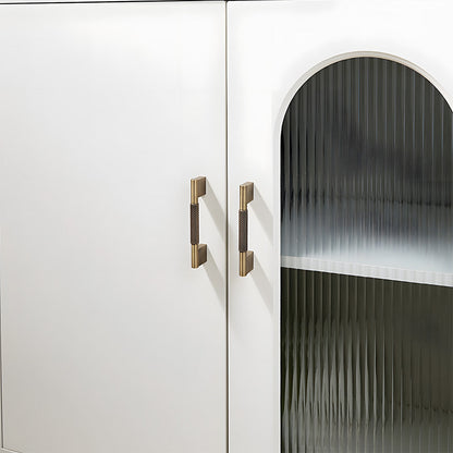 Knurled Solid Brass Cabinet Handles, Drawer Pulls, and Knobs