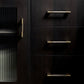 Knurled Solid Brass Cabinet Handles, Drawer Pulls, and Knobs