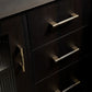 Knurled Solid Brass Cabinet Handles, Drawer Pulls, and Knobs