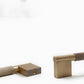 Knurled Solid Brass Cabinet Handles, Drawer Pulls, and Knobs