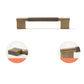Knurled Solid Brass Cabinet Handles, Drawer Pulls, and Knobs