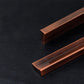 Ribbed Retro Bronze Cabinet Handles for Kitchen Cabinets