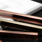 Ribbed Retro Bronze Cabinet Handles for Kitchen Cabinets