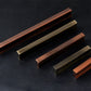Ribbed Retro Bronze Cabinet Handles for Kitchen Cabinets
