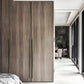 Ribbed Retro Bronze Cabinet Handles for Kitchen Cabinets