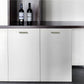 Ribbed Retro Bronze Cabinet Handles for Kitchen Cabinets