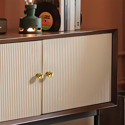 Retro Shell Solid Brass Cup Pulls and Cabinet Knobs