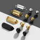 Retro Shell Solid Brass Cup Pulls and Cabinet Knobs