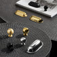Retro Shell Solid Brass Cup Pulls and Cabinet Knobs