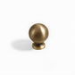 Retro Shell Solid Brass Cup Pulls and Cabinet Knobs