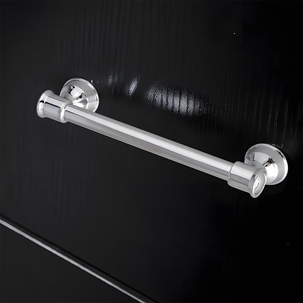 Classic Round Bar Cabinet Pulls with Flared Ends