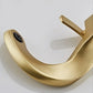 Elara Elegant Bathroom Faucet Single Lever, Solid Brass Single Hole Vanity Faucet