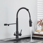Purello 3-Way Pull-Down Kitchen Faucet with Filter Tap