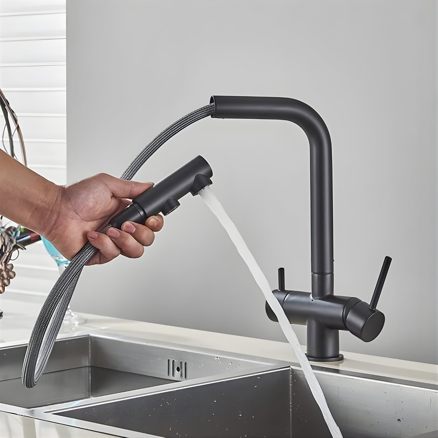 SECURELY FIXED WITH CORROSION-RESISTANT BRASS