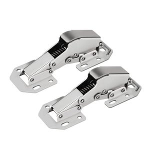 90 Degree Full Overlay Soft Closing Frameless Cabinet Doors Hinges
