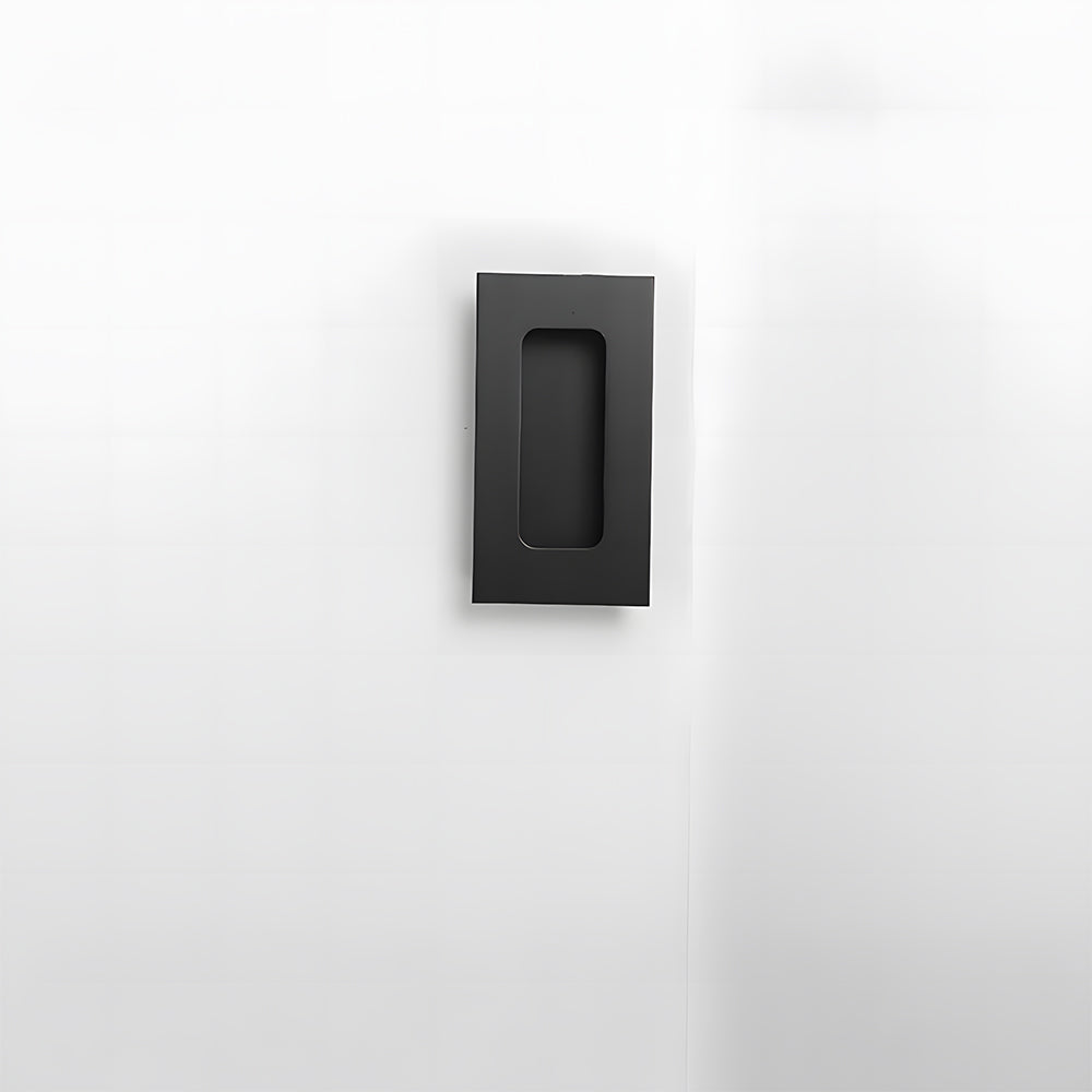 Rectangular Aluminum Recessed Finger Pulls