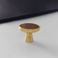Two-Tone Wood Grain Cabinet Handles and Knobs