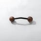 Walnut Round Head Cabinet Handles for Wardrobes