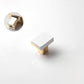 Two-Tone Slim Bar Cabinet Handles and Knobs for Wardrobes