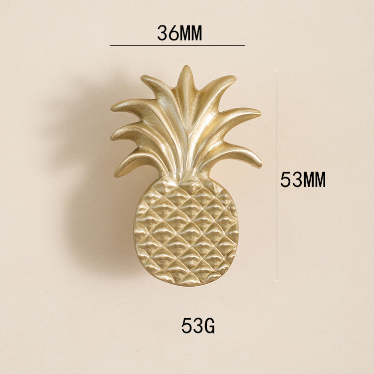 Solid Brass Pineapple Cabinet Knobs