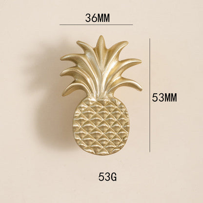 Solid Brass Pineapple Cabinet Knobs