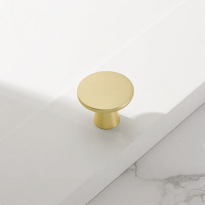 Slim Round Bar Cabinet Pulls and Knobs for Vanities