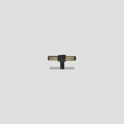 Knurled Brass Cabinet Handles and T-Bar Knobs