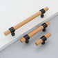 Solid Wood Walnut Furniture Pulls