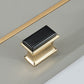 Two-Tone Black and Gold Cabinet Pulls and Knobs for Wardrobes