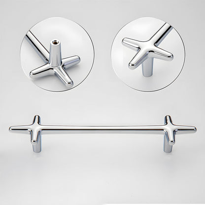 Modern Star Cross Cabinet Pulls and Knobs