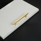 Brushed Square Cabinet Handles and Knobs, Zinc Alloy