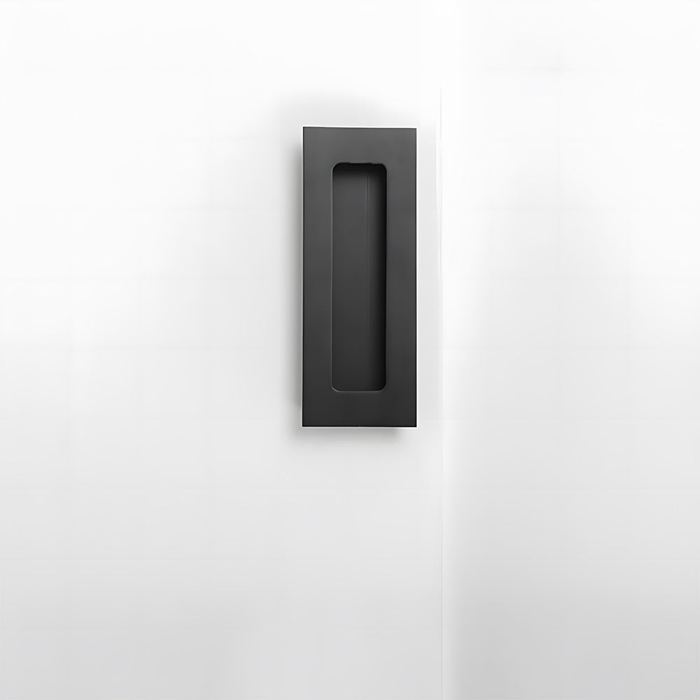 Rectangular Aluminum Recessed Finger Pulls